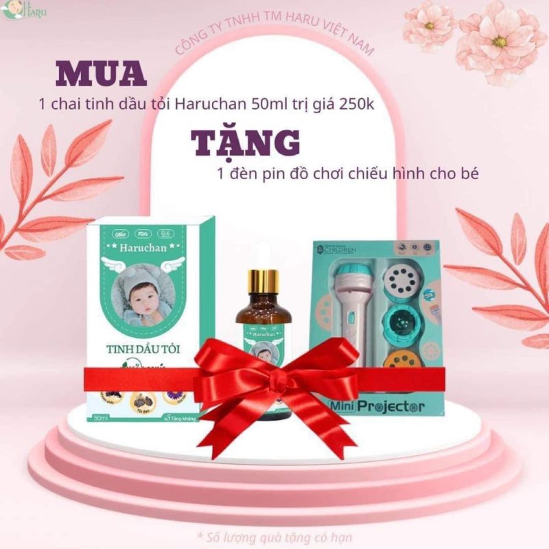 TINH DẦU TỎI HARUCHAN