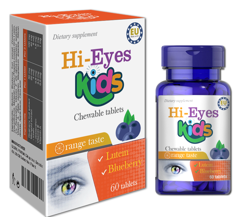 Viên nhai bổ mắt trẻ em HI-EYES KIDS