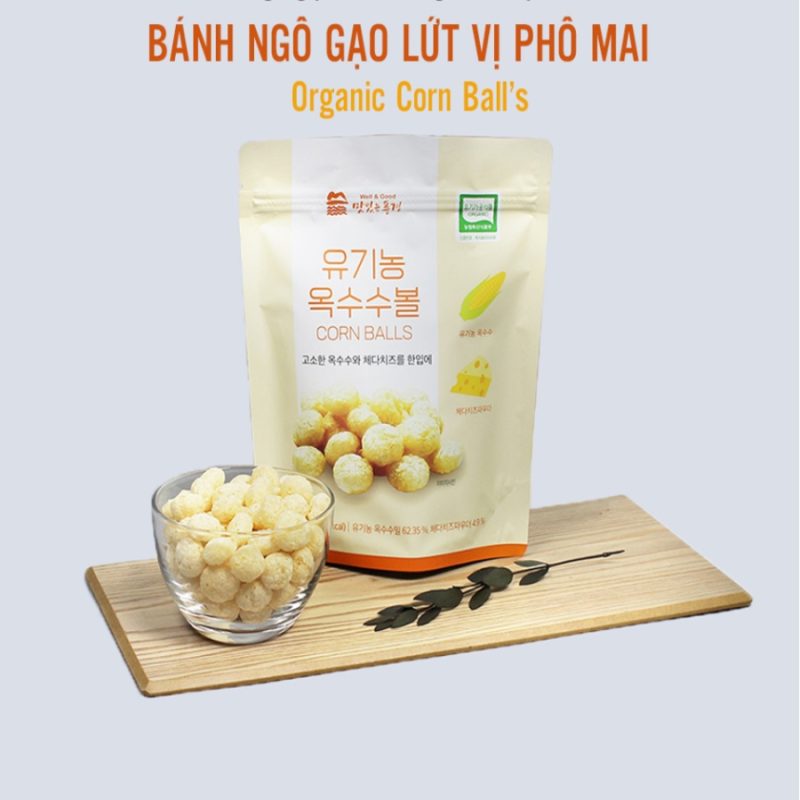 Bánh ngô gạo lứu vị phomai momchole