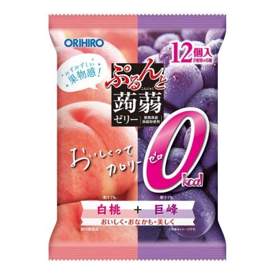 Thạch Orihiro mix vị Đào và Nho tím