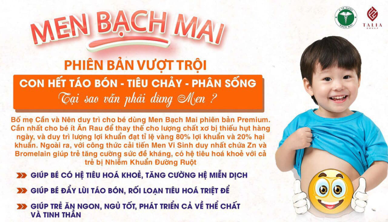 men vi khuẩn sống Bạch Mai